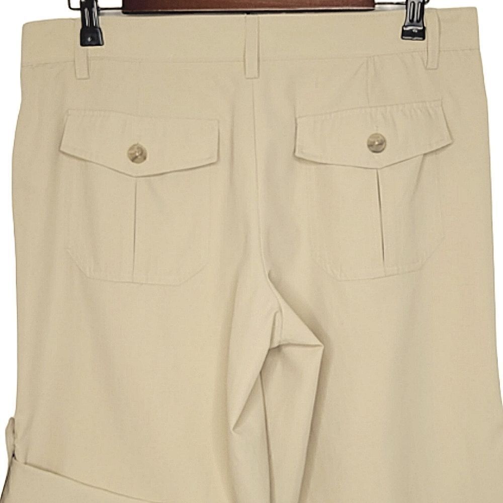 Weatherproof Garment Co. Khaki Roll Tab Outdoor Hiking Bermuda Shorts Size 8 — image 3 of 5
